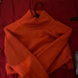 Urban Outfitters Orange Cowl Turtleneck Sweater size: medium